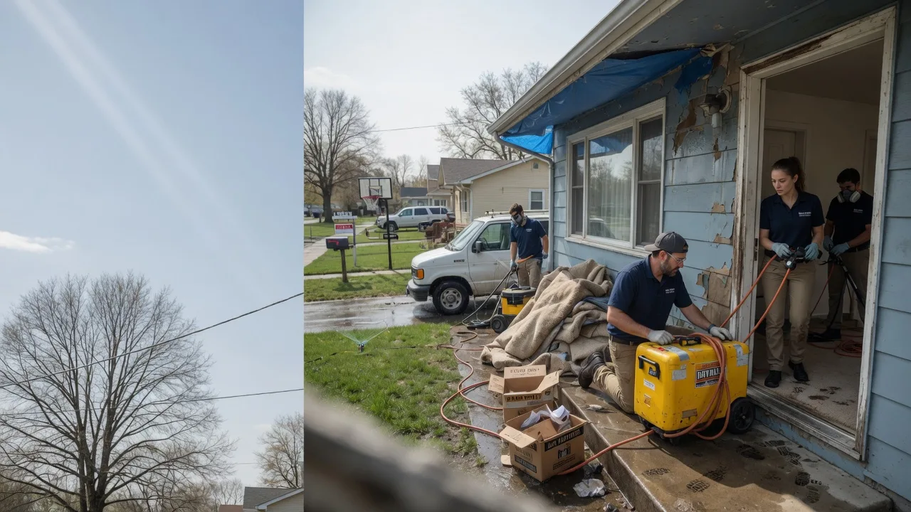 Basement Flood Cleanup in Wilkinson, IN near me
